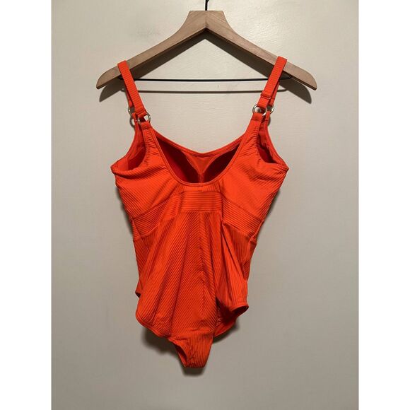 PrimaDonna Swim Sahara Padded One Piece Wireless Swimsuit in Red Pepper - Picture 12 of 15